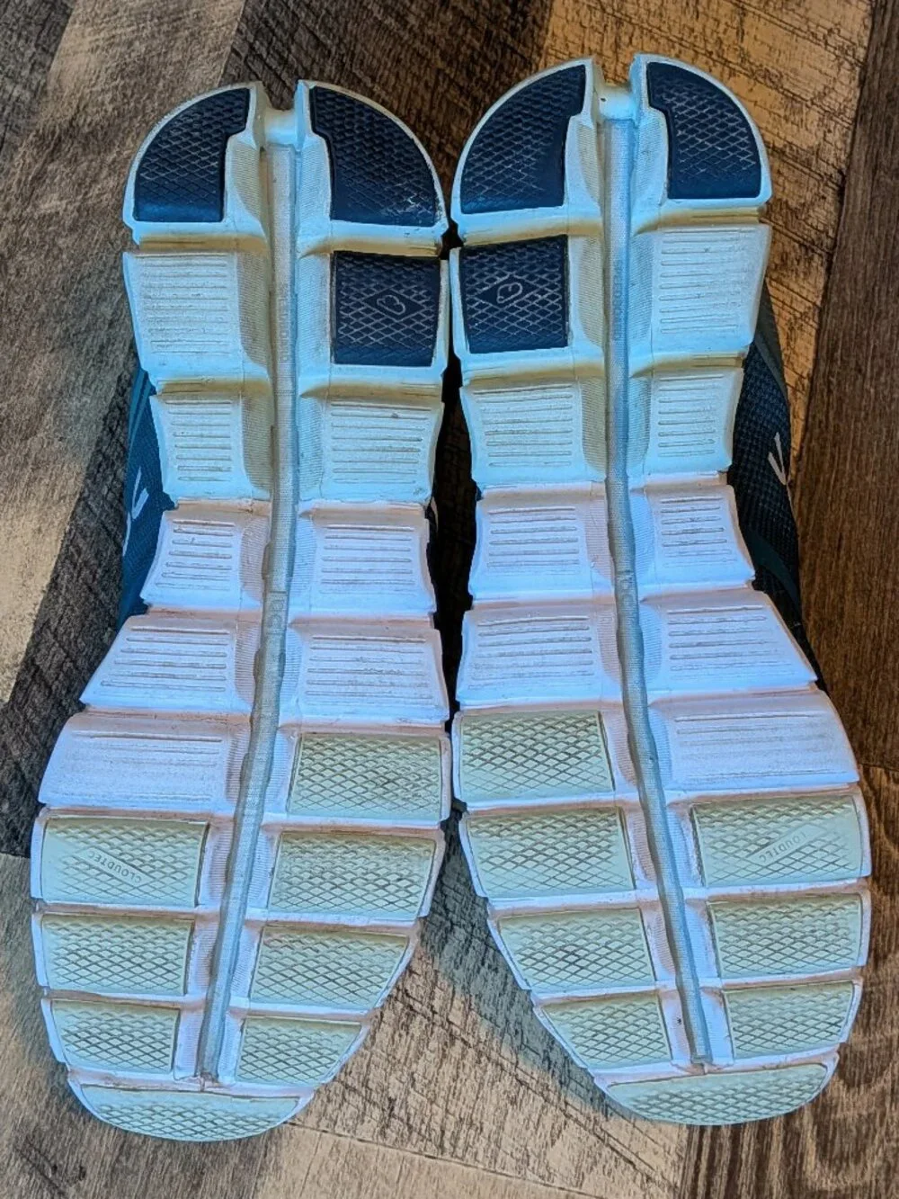 On Cloudflow Running Shoes Sea Petrol Blue Green
